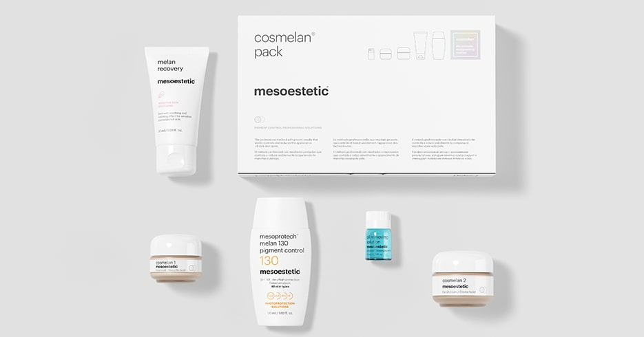 Pigmentation reduction with Mesoestetic Cosmelan products at Dermacy Clinic in Doncaster