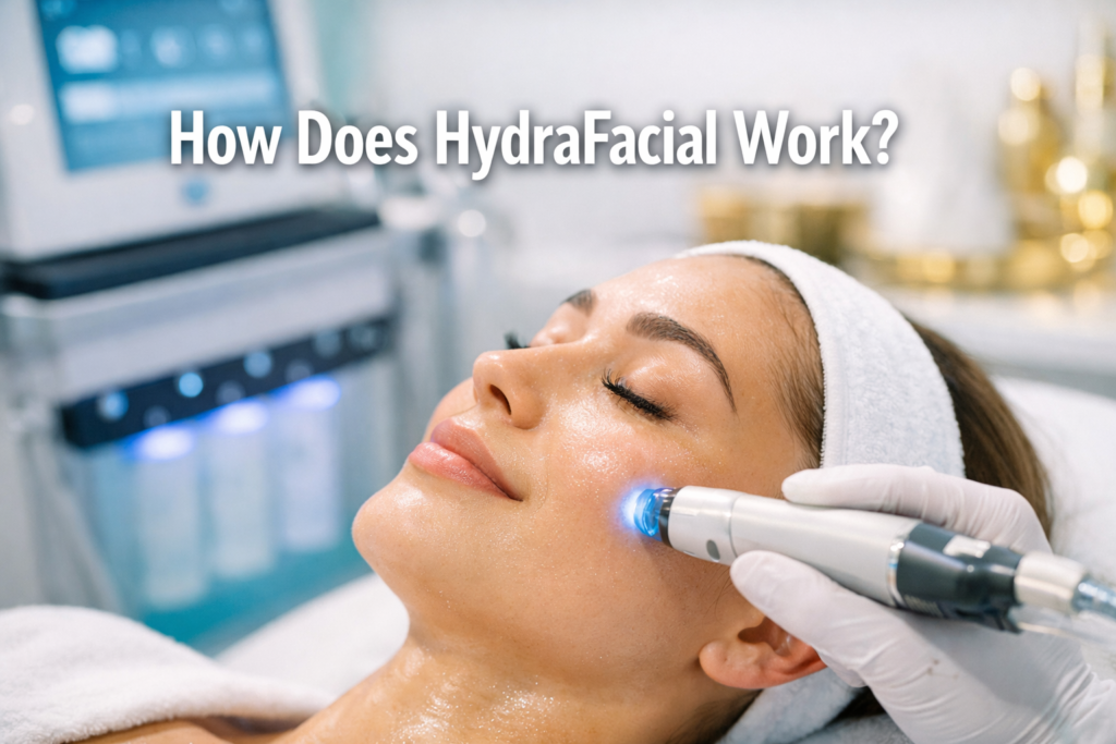 How does Hydrafacial work