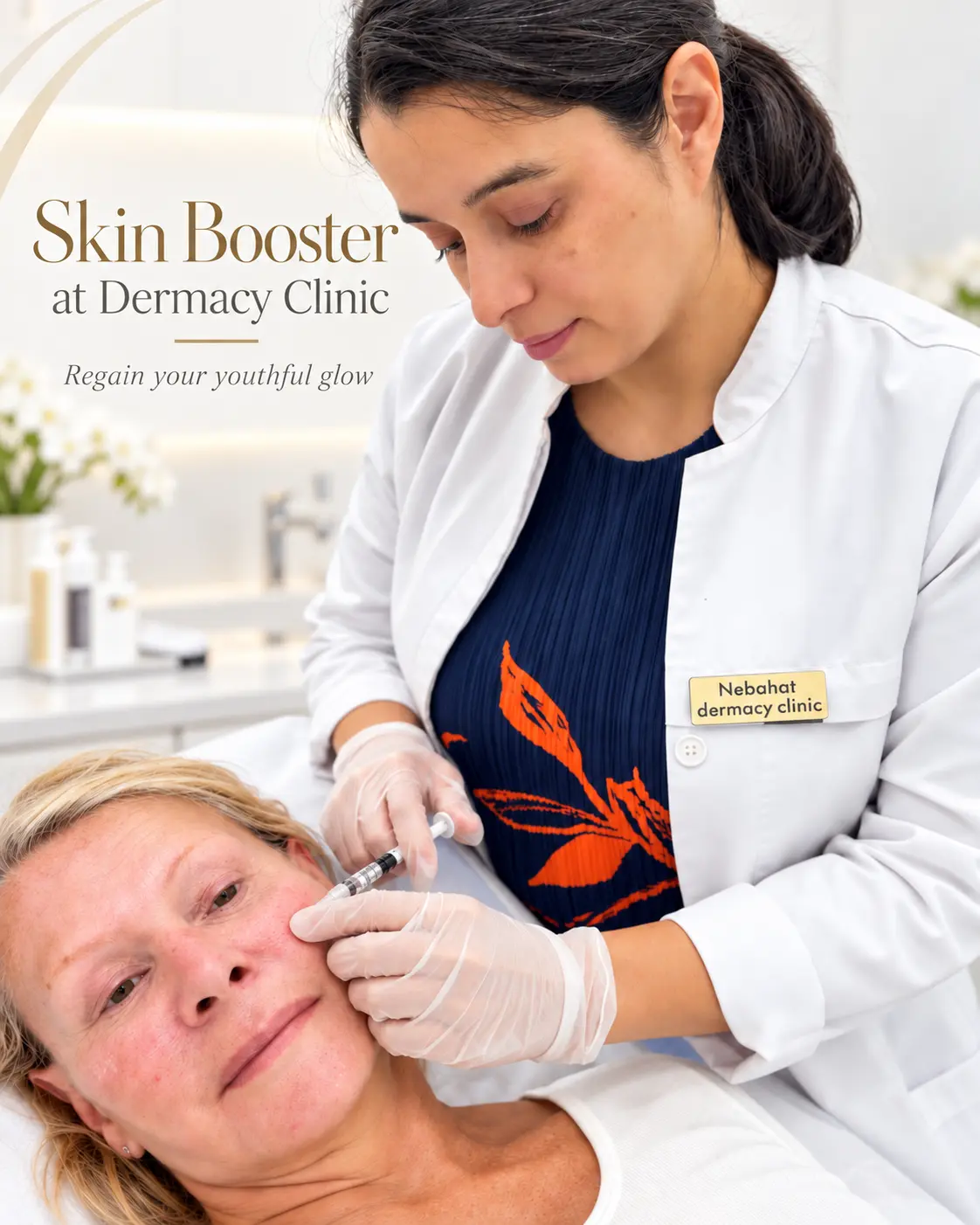 Skin booster treatment at Dermacy Clinic