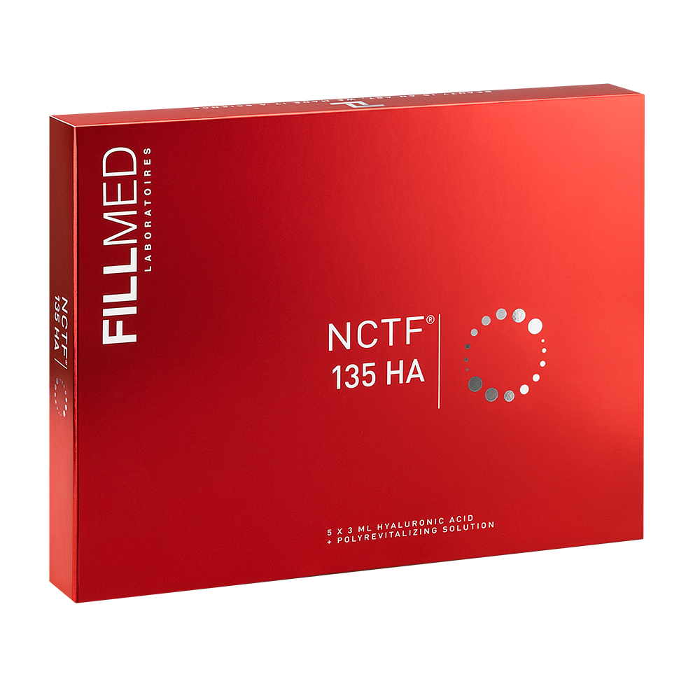 Fillmed NCTF 135 HA five vial pack used at Dermacy Clinic in Armthorpe, Doncaster