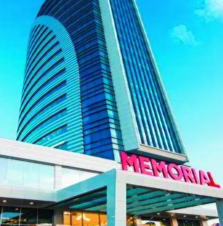 The tower of Memorial Ankara Hospital