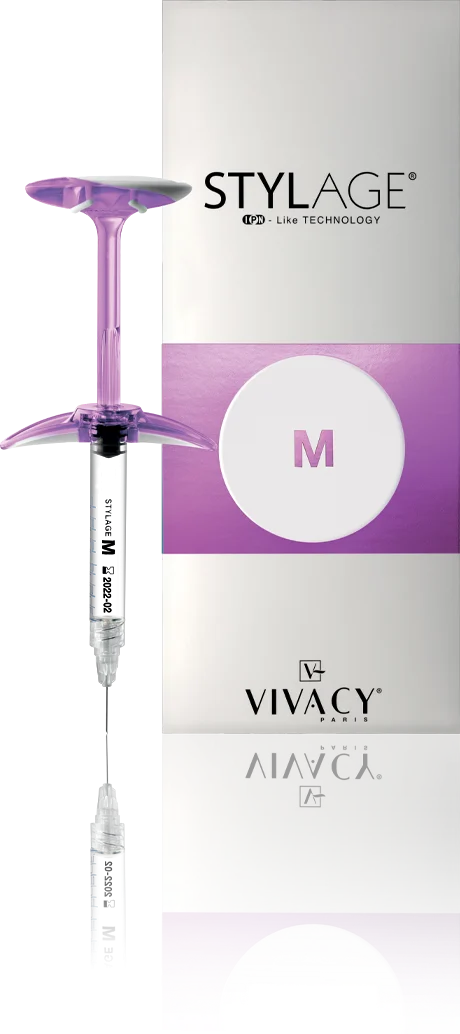 Stylage M hyaluronic acid filler